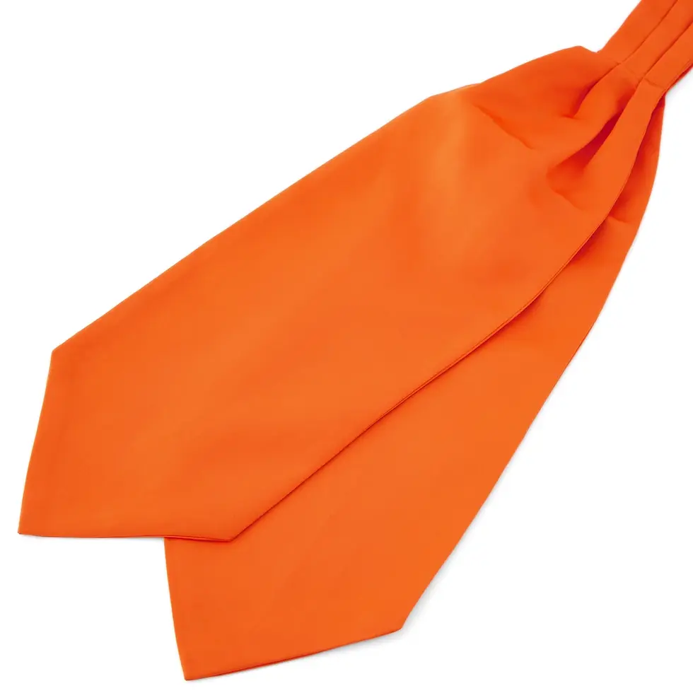 Miniature : Lavallière classique - Orange vif