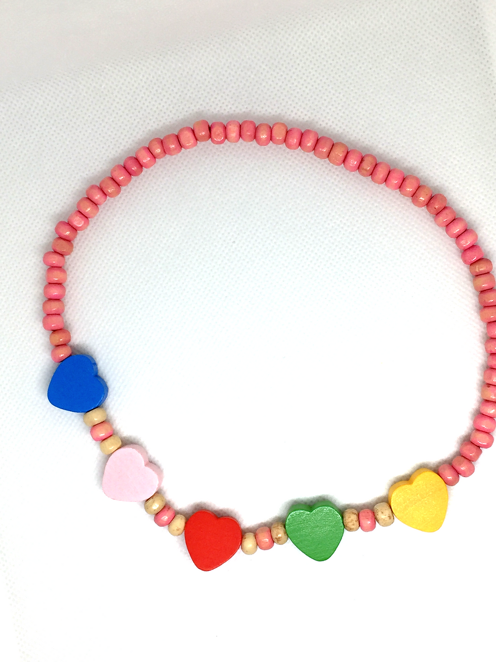 Miniature : Ensemble collier et bracelet en bois