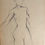 Thumbnail: Cesar Bolletti - Original Vintage Drawing, c.1940 - "Female Nude Sketch" #8