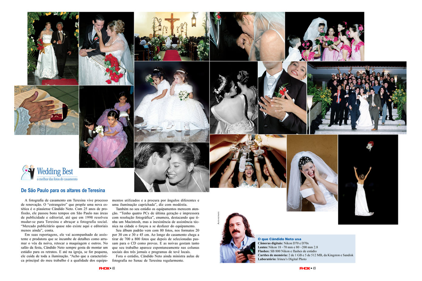 Cândido Neto casamentos