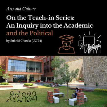On the Teach-in Series: An Inquiry into the Academic and the Political