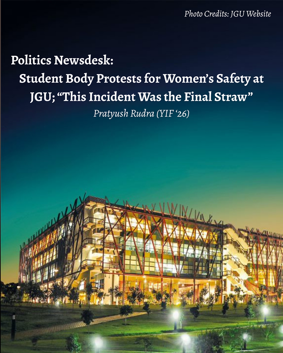 Student Body Protests for Women’s Safety at JGU; “This Incident Was the Final Straw”