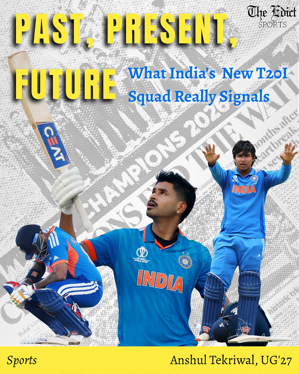 Past, Present, Future: What India’s New T20I Squad Really Signals