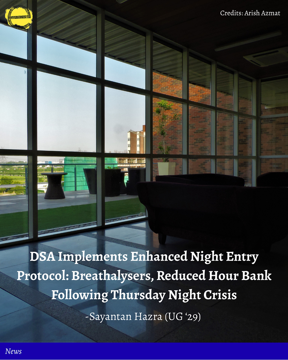 DSA Implements Enhanced Night Entry Protocol: Breathalysers, Reduced Hour Bank Following Thursday Night Crisis