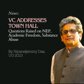 VC Addresses Townhall; Questions Raised on N.E.P., Academic Freedom, Substance Abuse