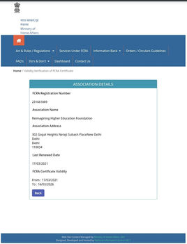 Plaksha’s FCRA Approval Granted Two Days After PBM Resigned, Ashoka Denies Link