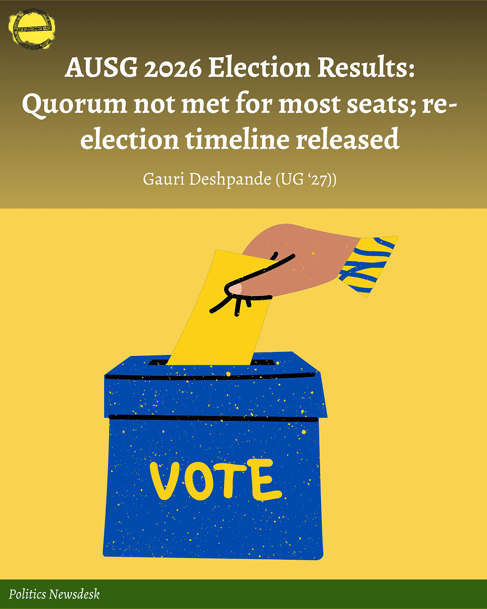 AUSG 2026 Election Results: Quorum not met for most seats; re-election timeline released