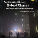 Administration Refuses Hybrid Classes Amidst Post-Diwali AQI Surge in Sonipat