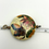 Thumbnail: Vintage Cloisonné Enamel Butterfly & Lotus Double-sided Pendant 1.6”