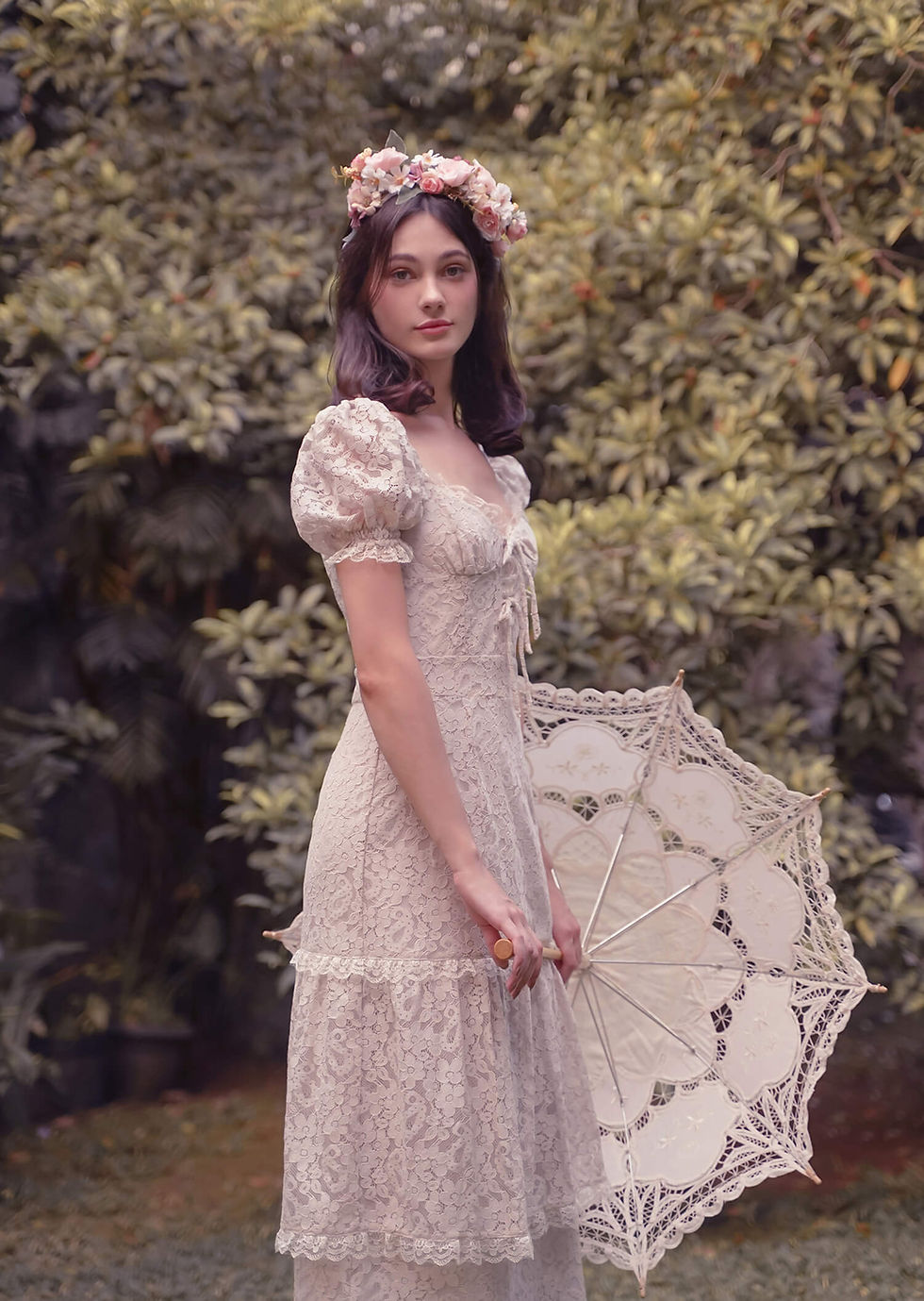 Thumbnail: Vivienne Dress - Beige