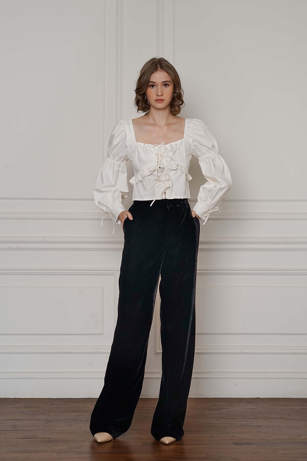 Thumbnail: Audrey Frill Top