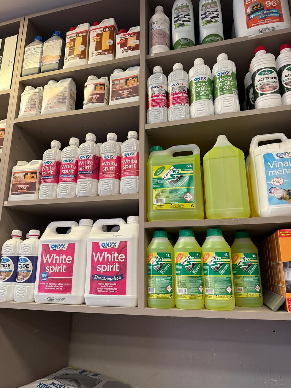 Produits de nettoyage et solvant