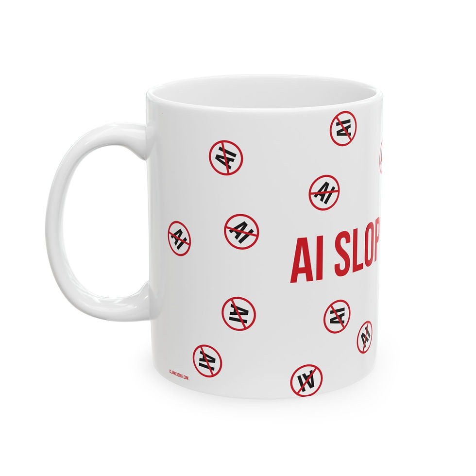 Thumbnail: AI Slop Survivor Ceramic Mug (11oz)