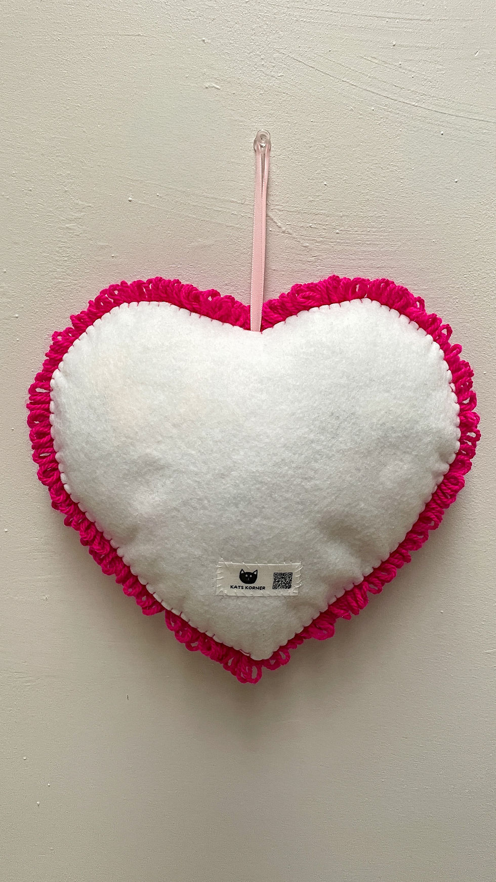 Thumbnail: Textured Punch Needle Heart