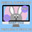 Thumbnail: PDF Pattern - Bunny Face (A4)
