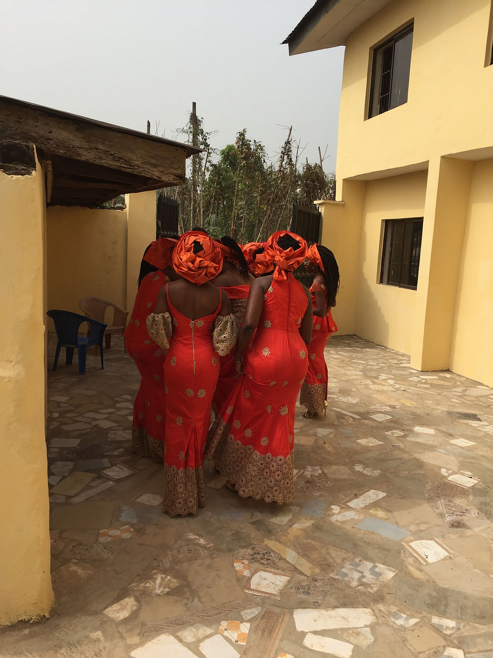 Traditional Wedding Bridesmaids