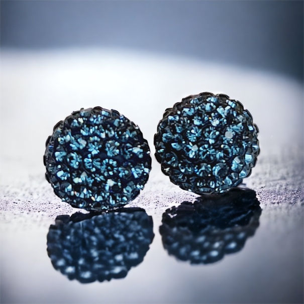 Montana Swarovski Sparkle Stud Earrings