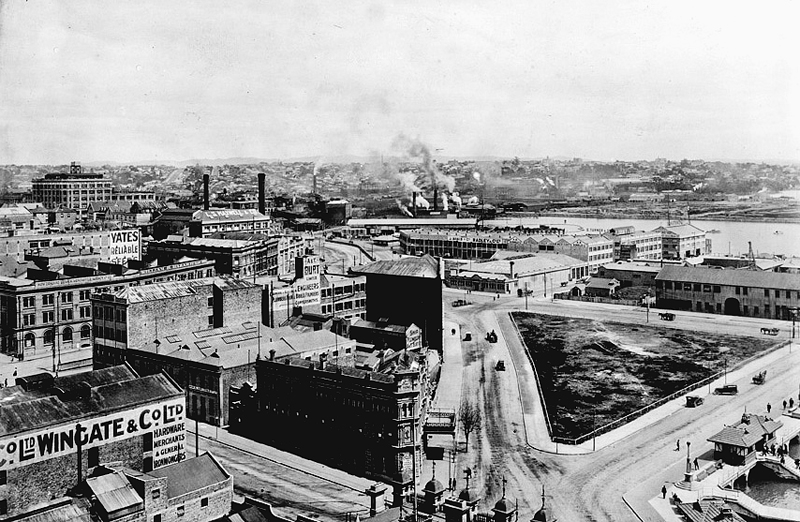 West view to City Markets