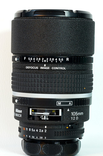 Nikkor 105mm AF DC F2 D FX prime S#407292 abdonaldltd
