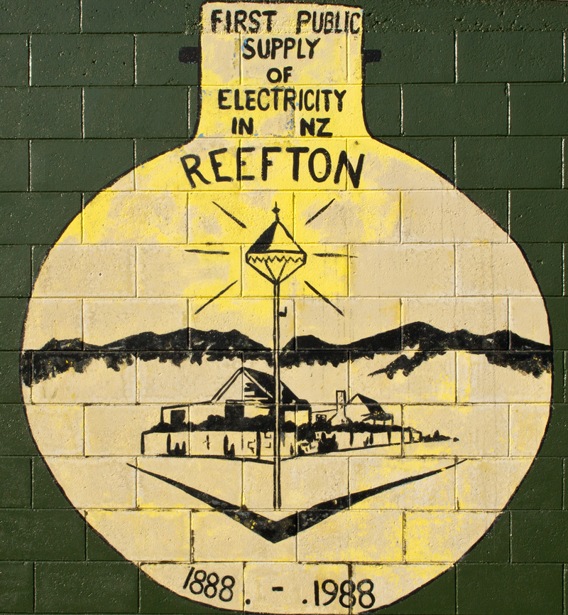 Reefton electric light