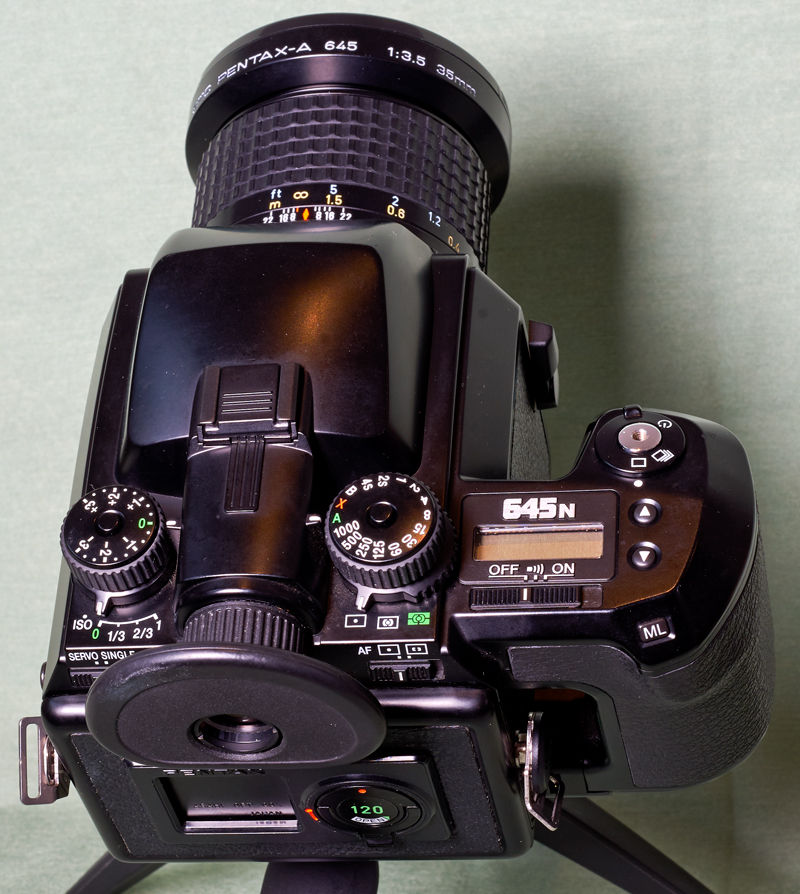 Thumbnail: Pentax 645N medium format camera body S#5443767
