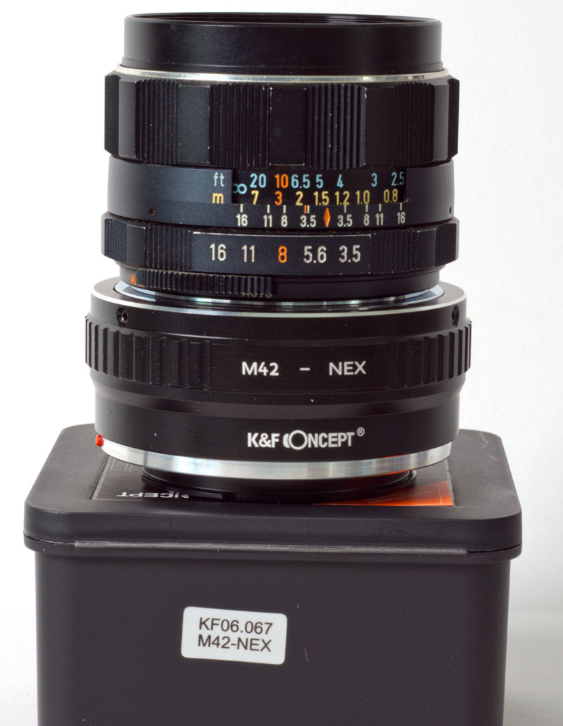 Thumbnail: Pentax SMC Takumar MF 135mm F3.5 M42 lens  S#1656681