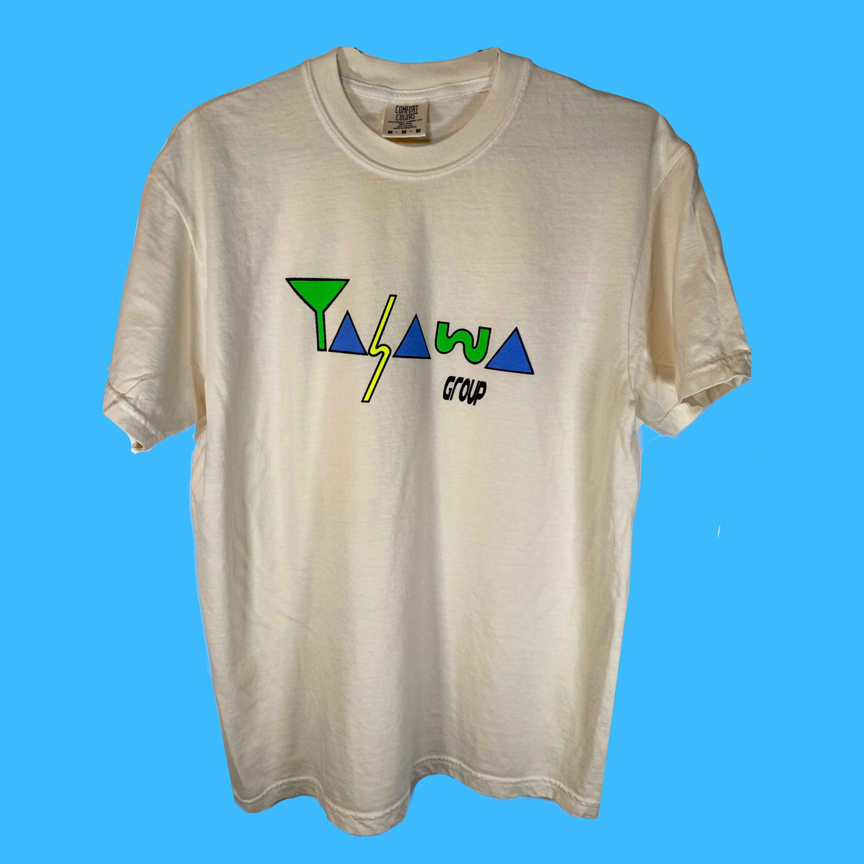 Natural Yasawa Logo T Hand Screened