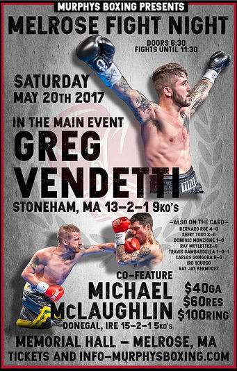 Weigh In Results for 5-20 Pro Boxing Event - Murphys Boxing