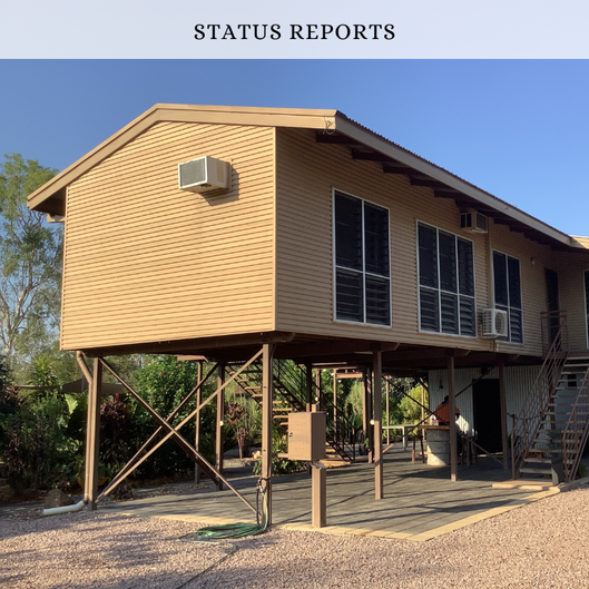 status report building inspection darwin