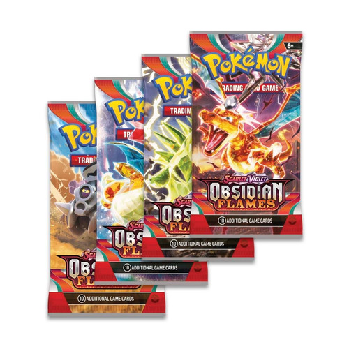 PREORDER - Obsidian Flames Booster Box | tokiodreamy Breaks