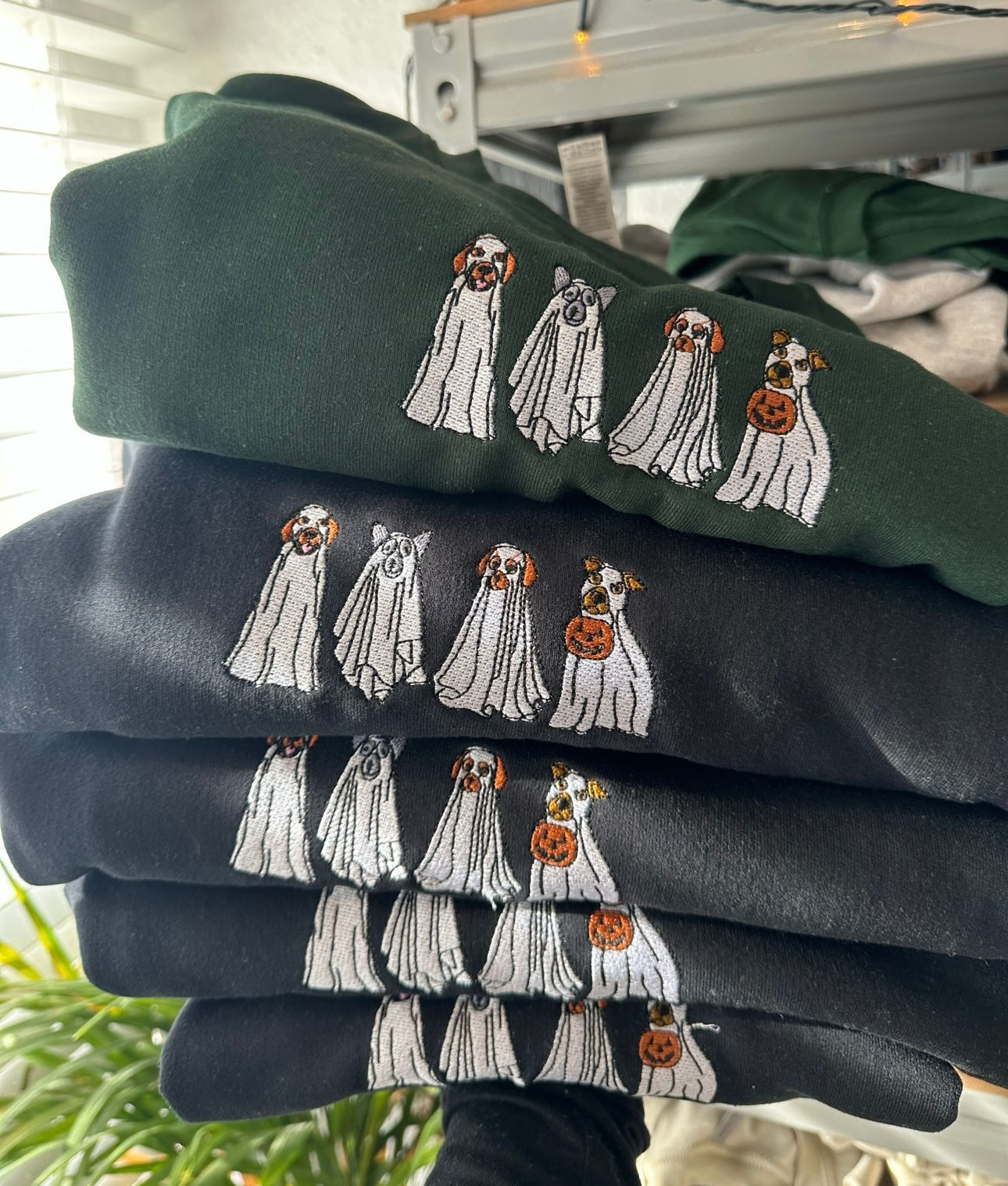 Dogs Trick or Treating Sweatshirt