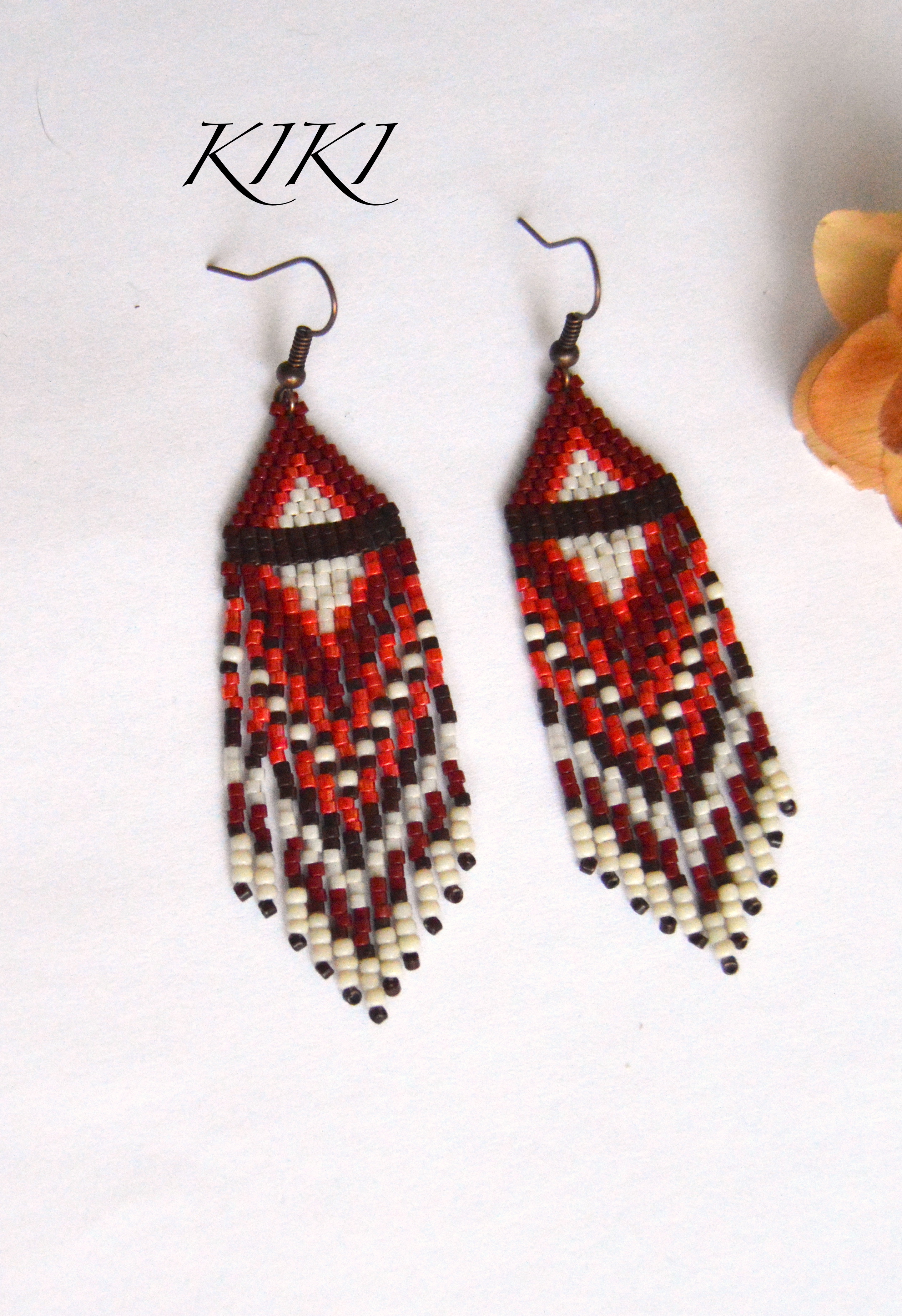 Brownish red long