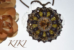 Honey pendant