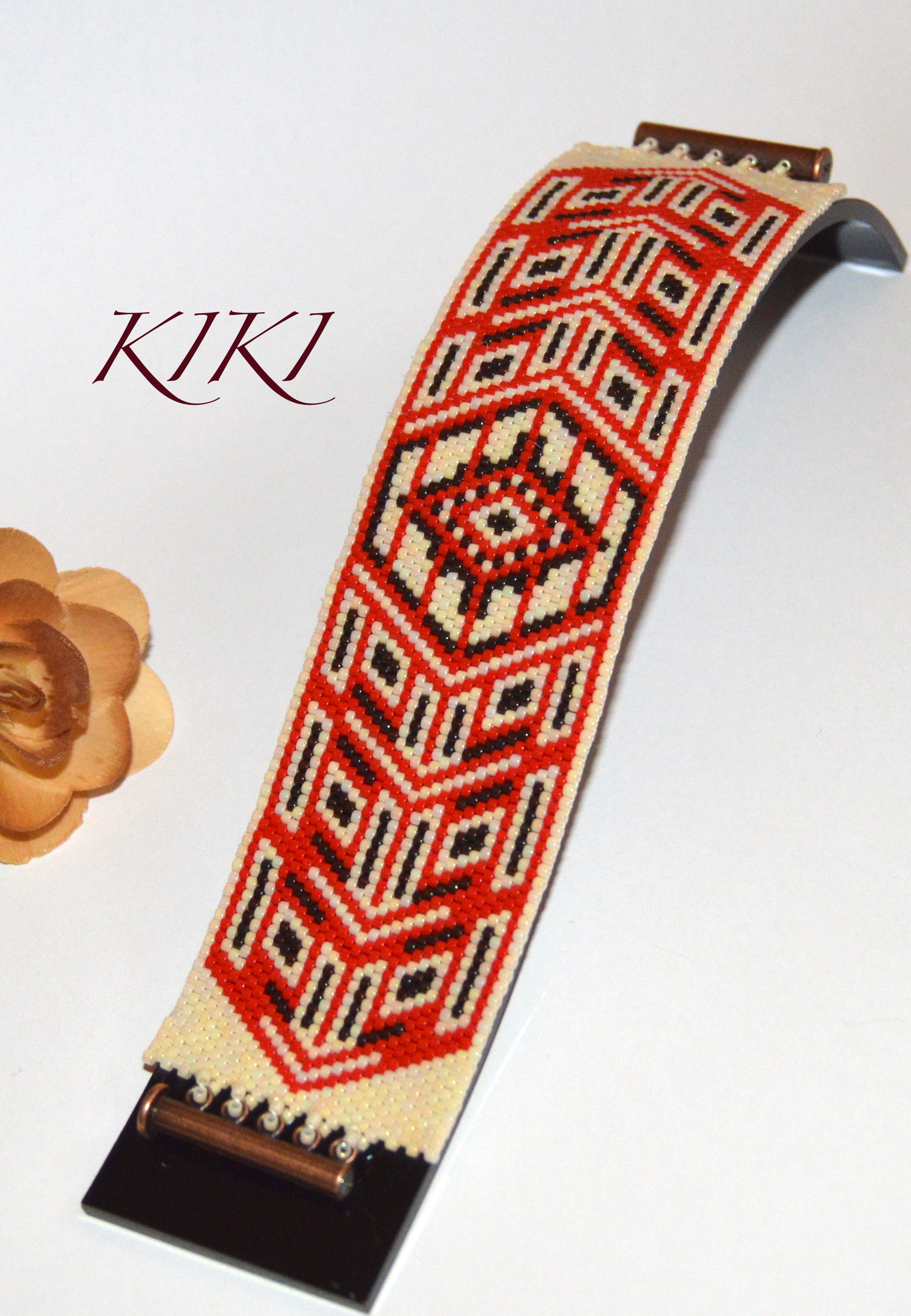 Focus peyote bracelet