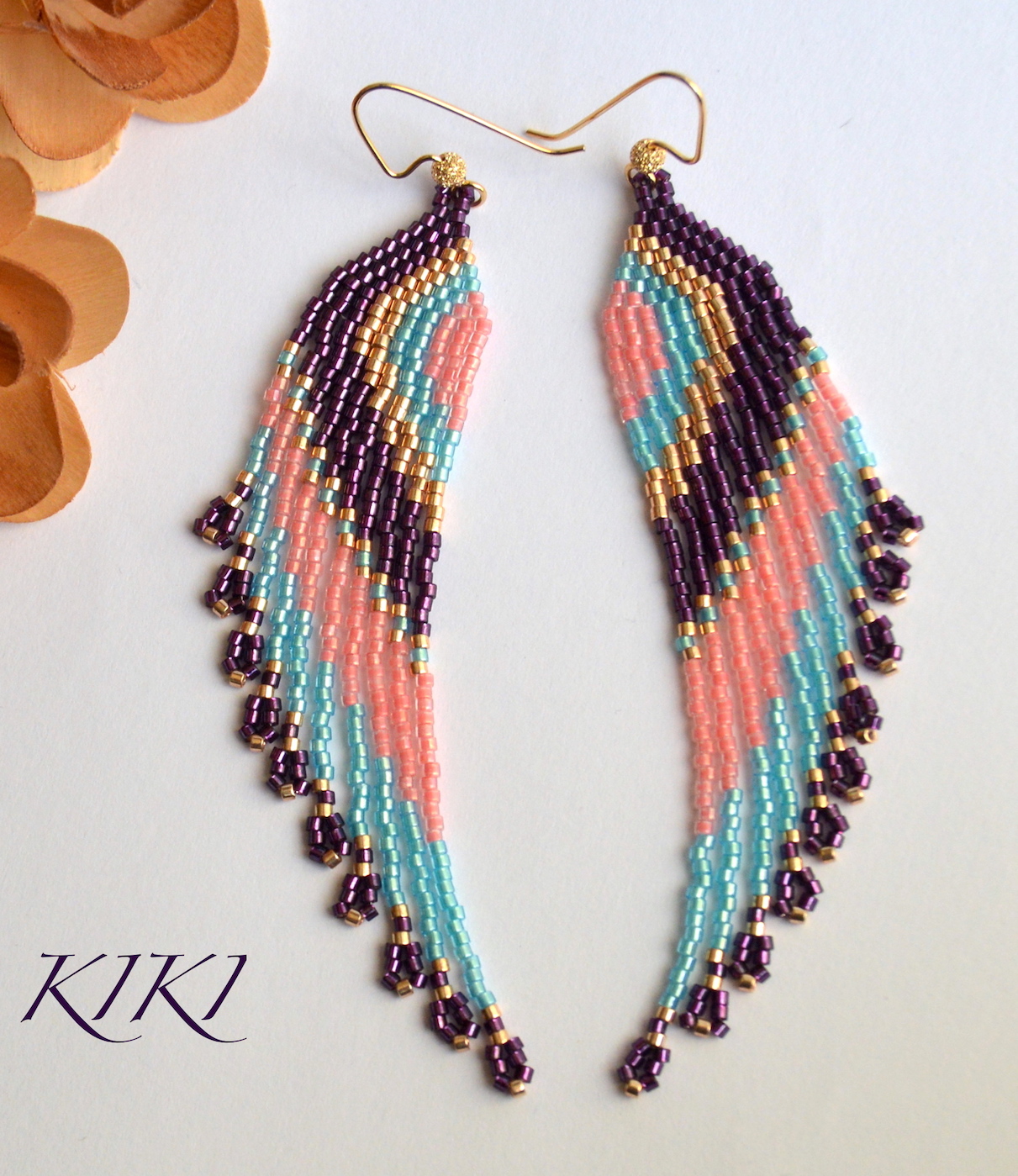 Spektacular feathers earrings