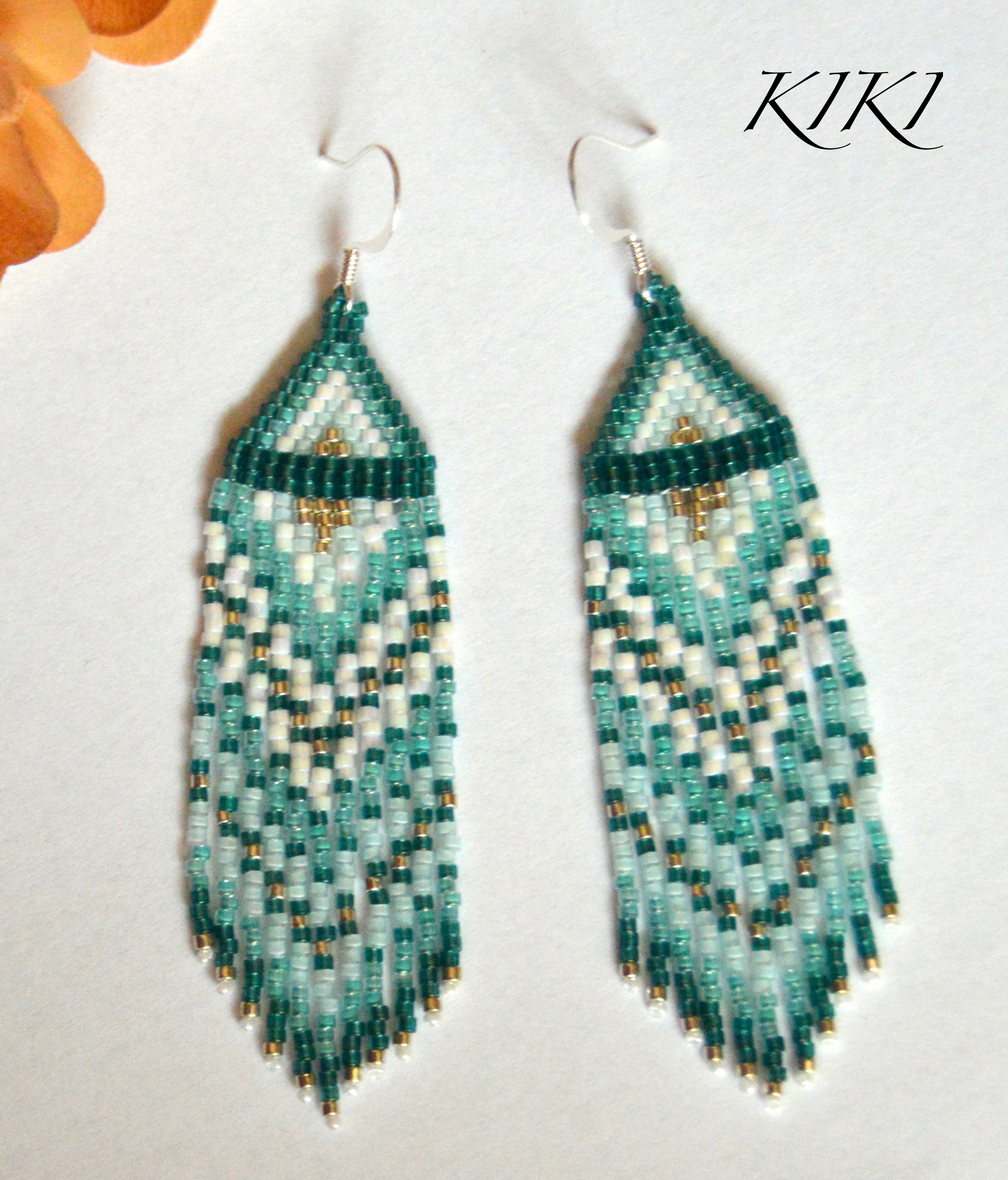 Long turquoise