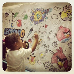 Mural casi listo!