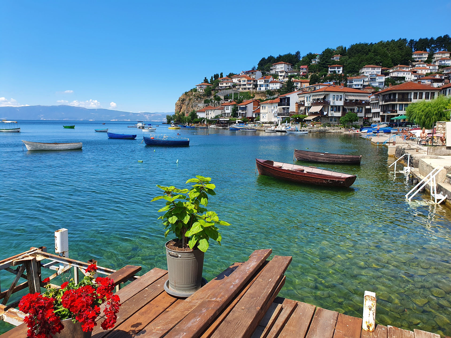 Lago Ohrid em Ocrida