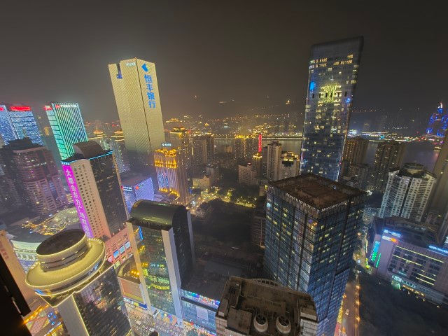 Vista do nosso hotel