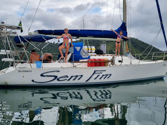 Velejando de Paraty a Ilhabela no carnaval