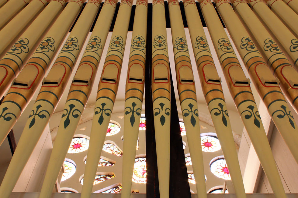 Pipe Organ in Sacred Heart Basilica