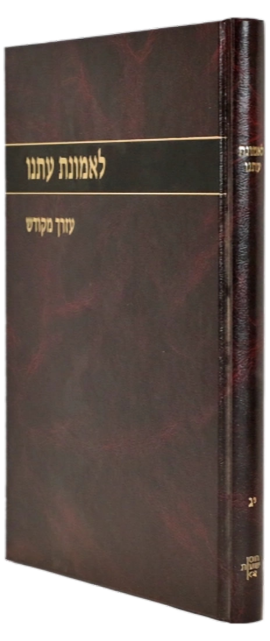 לאמונת עתנו י"ג - עזרך מקודש\הרב צבי ישראל טאו