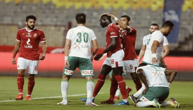 بالفيديو : الاهلى يواصل انتصارتة بالفوز بثنائية على المصرى