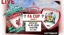 بث مباشر مباراة ليفربول و بارنسلي اليوم 12-01-2026 فى كأس الاتحاد الإنجليزي 9.45م