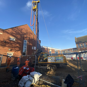 Piling started