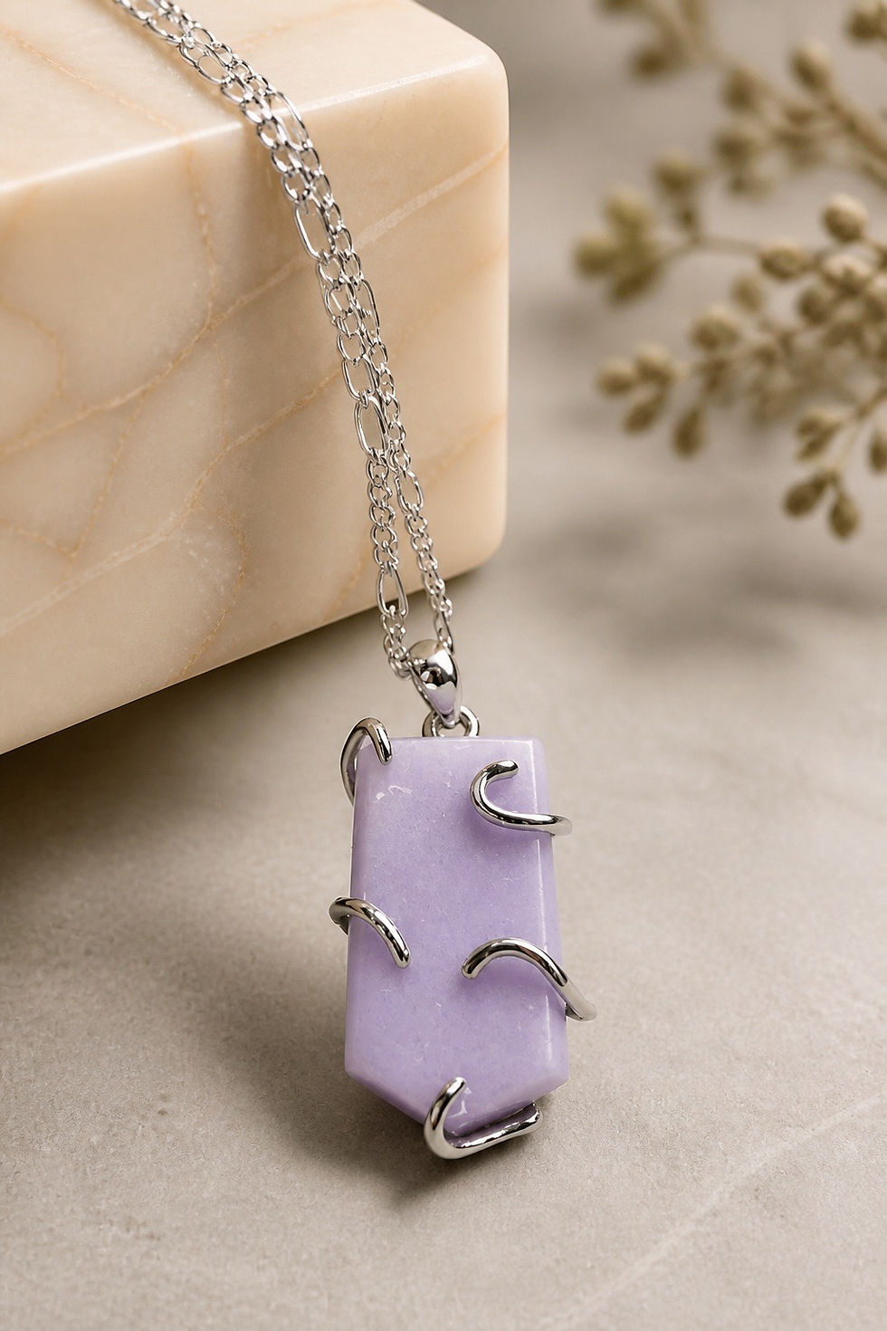 Miniatura: Yttrium Fluorite Pendant Necklace