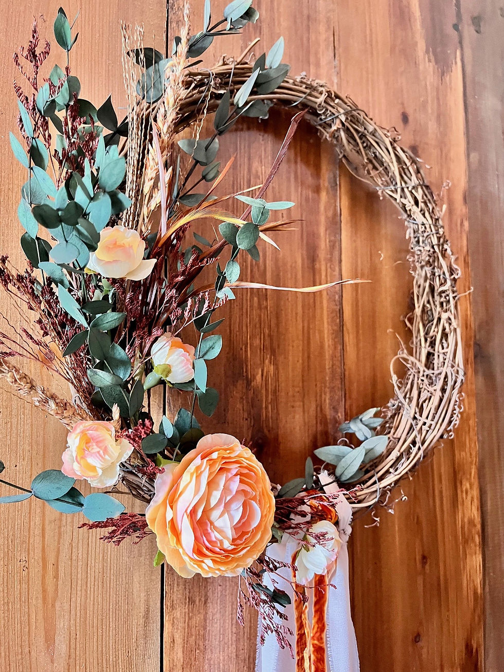 Miniatura: Boho Floral Wreath