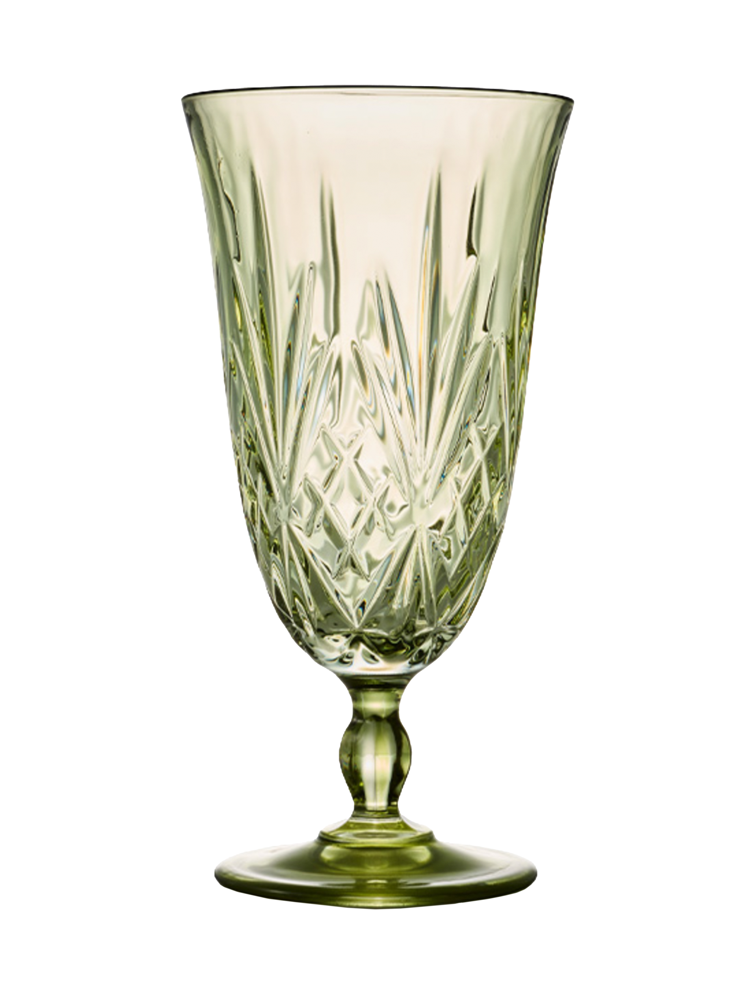 MELODIA MOSS CRYSTAL WATER GOBLET