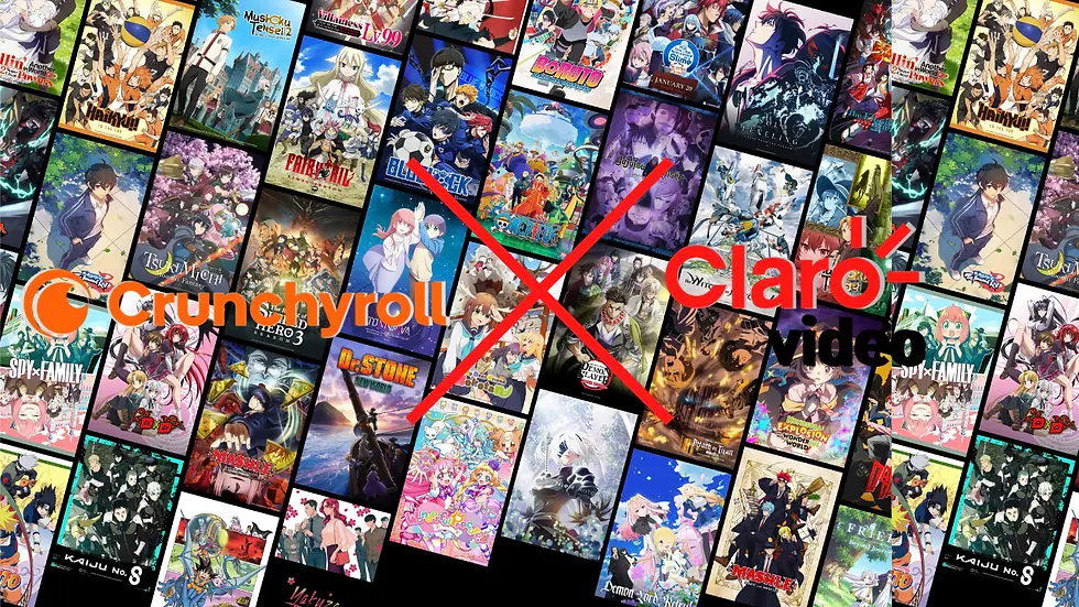 Crunchyroll llega a Claro Video en México con más de 2,000 animes, Plan Fan sin anuncios y estrenos casi simultáneos con Japón. Disponible ya.