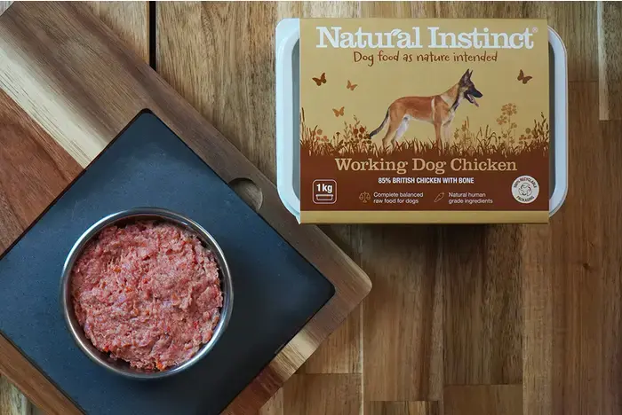 Thumbnail: Natural Instinct Chicken Raw Working Dog Food